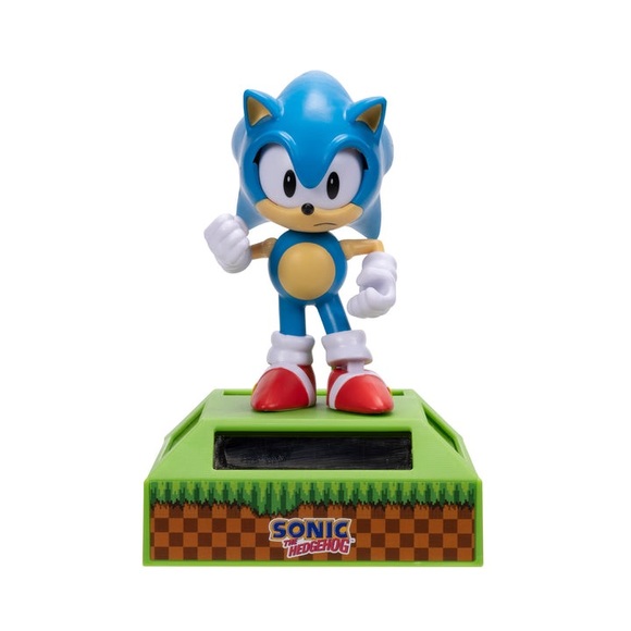 🌀Jakks Pacific, Sonic The Hedgehog Foot Tapping, Solar Powered - Picture 2 of 13